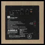 JBL - Stage 220P 12-Inch Powered Subwoofer - Latte (JBL220PWHTAM)