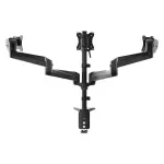 HUANUO Triple Monitor Desk Mount - Black