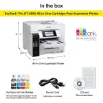Epson - EcoTank Pro ET-5850 Wireless Inkjet Printer - All-In-One - White (C11CJ29201)