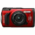 Olympus OM SYSTEM TG-7 4K Waterproof Digital Camera – Red