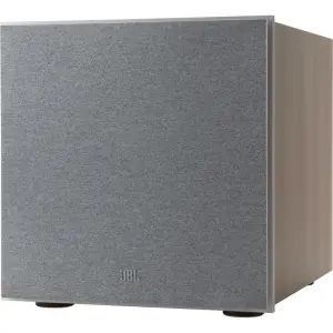 JBL - Stage 200P 10-Inch Powered Subwoofer - Latte (JBL200PWHTAM)