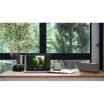 Klipsch - The One Plus Premium Tabletop Bluetooth Speaker with Broadcast Mode - Walnut (1071964)