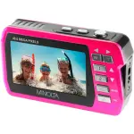 Minolta - MN40WP 48.0 Megapixel Waterproof Digital Camera Pink