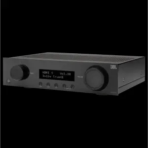 JBL - MA510:  MA510 75W 5.2ch Bluetooth and WiFi Capable HDR 8K Ultra HD Compatible AV Receiver - Black (JBLMA510BLKAM)