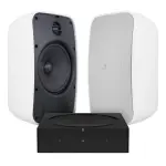 Sonance - MAGO6SYSV3 - Mag Series 2.0-Ch. Outdoor Speaker System Powered By Sonos (Each) - Paintable White (MAGO6SYSV3)