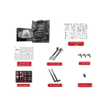 MSI - MAG X670E TOMAHAWK WIFI (Socket AM5) AMD X670 ATX DDR5 Wi-Fi 6E Motherboard - Black (MAG X670E TOMAHAWK WIFI)