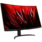 Acer - Nitro Gaming 31.5" Curved WQHD 180Hz 1ms FreeSync Premium Gaming Monitor (DisplayPort, HDMI x2) - Black