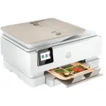 HP ENVY Inspire 7955e Wireless All-in-One Photo Printer – White & Sandstone