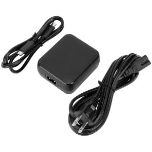 Targus - 65W USB-C/USB-A Laptop Charger - Black