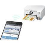 Epson EcoTank ET-2850 Wireless Color All-in-One Cartridge-Free Supertank Printer - White