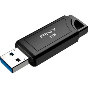 PNY - PRO Elite V3 USB 3.2 -1TB- Gen 2 Flash Drive - Black (P-FD1TBPROV3-GE)