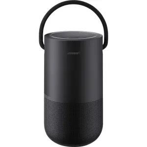 Bose - Portable Smart Speaker with built-in WiFi, Bluetooth, Google Assistant and Alexa Voice Control - Triple Black (829393-1100)