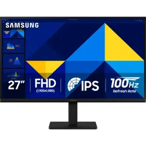 Samsung - 27" S3 (S30GD) IPS LED FHD 100Hz Monitor (HDMI, D-sub) - Black