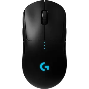 Logitech PRO Wireless Gaming Mouse - RGB, Ambidextrous - Black