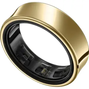 Samsung - Galaxy Ring – Size Before You Buy – Size 7 - Titanium Gold (SM-Q507NZDAXAR)
