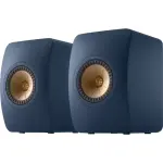 KEF - LS50META Bookshelf Speakers Pair - Blue (LS50METABLUE)