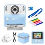 Contixo KC2 Kids Instant Print Camera (12MP, 1080P, 2.4" Screen) – Blue