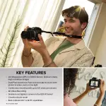 Canon EOS R100 4K Mirrorless Camera with RF-S18-45mm Lens – Black