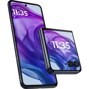 Motorola - razr+ 2024 256GB (Unlocked) - Midnight Blue (PB2J0002US)