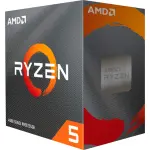 AMD - Ryzen 5 4500 3.6 GHz Six-Core AM4 Processor - Black