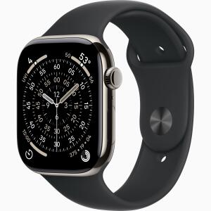 Apple Watch Series 11 Titanium GPS ( Rubber, Sport Band )