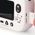 Kidamento Model P White Instant Print Digital Camera