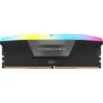 CORSAIR VENGEANCE RGB 32GB (2x16GB) DDR5 6000MHz Desktop RAM – Black