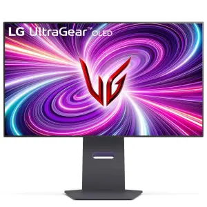 LG UltraGear 32" OLED Gaming Monitor - 4K 240Hz / FHD 480Hz, 0.03ms, G-SYNC, FreeSync Pro - Black
