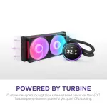 NZXT Kraken Elite 240mm Liquid Cooler with RGB Fan & 2.72" Display - Black