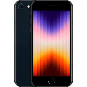 Apple - iPhone SE (3rd Generation) 64GB (Unlocked) - Black