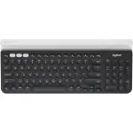 Logitech - K780 Wireless Scissor Keyboard Full-size - Graphite (920-008149)