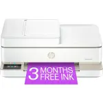 HP Envy 6555e Wireless All-in-One Inkjet Printer – White