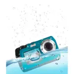 Minolta - MN40WP 48.0 Megapixel Waterproof Digital Camera (Blue)