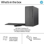 HP Envy Desktop – Intel Core i7, 16GB RAM, 1TB SSD – Black