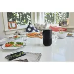 Bose - Portable Smart Speaker with built-in WiFi, Bluetooth, Google Assistant and Alexa Voice Control - Triple Black (829393-1100)
