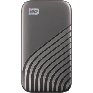 WD - My Passport External USB - 2TB Type-C Portable SSD - Space Gray (WDBAGF0020BGY-WESN)