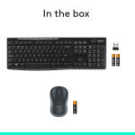 Logitech MK270 Wireless Keyboard & Mouse Combo