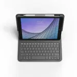 ZAGG - Messenger Folio 2 Keyboard & Case for Apple iPad 10.2" and iPad Air 10.5" - Charcoal (103006575)