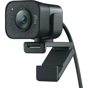 Logitech - StreamCam Plus 1080 Webcam for Content Creation and Live Streaming - Graphite (960-001280)