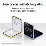 Samsung - Galaxy Z Flip6 256GB (Unlocked) - Silver Shadow (SM-F741UZSAXAA)