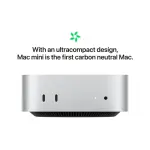 Apple Mac mini Desktop - M4 Chip, 16GB Memory, 256GB SSD - Silver