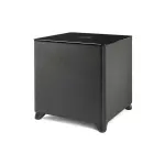 MartinLogan - Dynamo Foundation 10, 10” Sealed, Powered Subwoofer, with Magnitude MT-400 Amplifier, DSP-Optimized, and Wireless Ready - Brushed Black (DYNFND10D)
