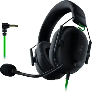 Razer BlackShark V2 X Wired Headset for PC & Consoles – Black