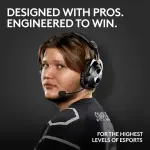 Logitech - PRO X 2 LIGHTSPEED Wireless Gaming Headset - Black (981-001262)