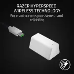 Razer - Blackshark V2 Hyperspeed Gaming Headset - Wireless - White (RZ04-04960200-R3U1)