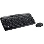 Logitech MK320 Wireless Keyboard and Mouse Bundle – Black