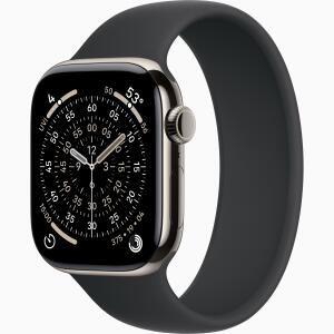 Apple Watch Series 11 Titanium GPS ( Rubber, Solo Loop )