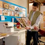 HP - OfficeJet Pro 9730e Wireless Wide Format All-In-One Inkjet Printer - White (OFFICEJET PRO 9730E/537P6A#B1H)