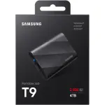 Samsung T9 4TB Portable SSD, 2,000MB/s, USB 3.2 Gen2 – Black