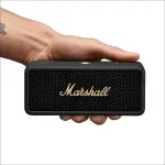 Marshall - Emberton III Portable Bluetooth Speaker - Black/Brass (1006884)